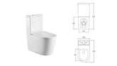 Enna Back To Wall Toilet Suite